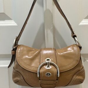 Coach Brown Leather Shoulder Bag